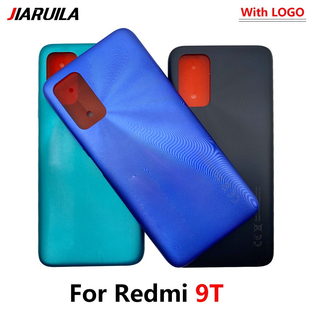 Original Battery Back Cover Rear Door Housing Case Replacement With Volume Power Button Side Key For Xiaomi Redmi 9A 9T 9C 9