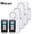 WSDCAM Wireless Door Alarm with Remote Vibration Warning Alarm System Anti Lost Windows Open Alarms Home Security Sensor