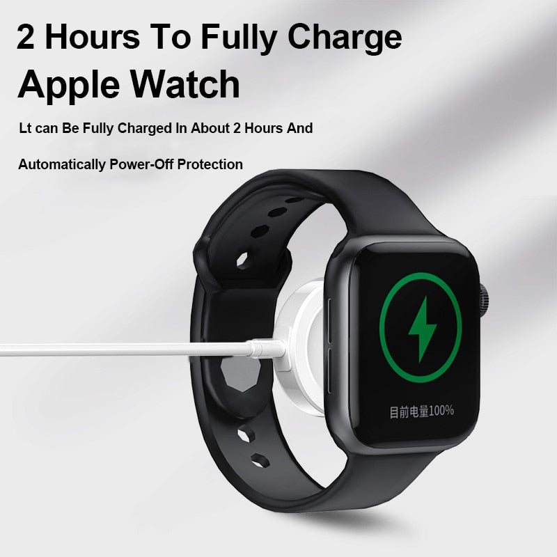 Magnetic Wireless Charger for iWatch 8/7/6/5/SE USB C Portable Fast Charging Station for Apple Watch Series Ultra 8 7 6 SE 5 4 3