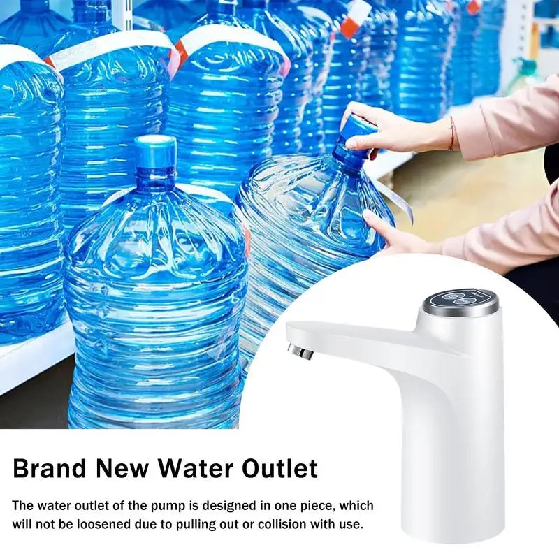 Portable Electric Water Dispenser Pump USB Charging Barreled Water Pump Water Bottle Wireless Usb Tap Hose Barreled Tools