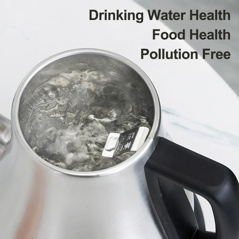 1.2L 220V Electric Espresso Pots 304 Stainless Steel Coffee Pot Automatic Power Failure Kettle Odorless Make Tea Coffeeware