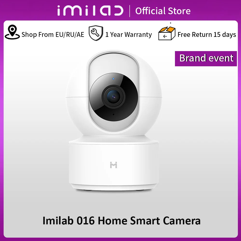 Global Version IMILAB 016 IP Camera Smart App 360° 1080P HD WiFi Security Camera CCTV Surveillance Camera