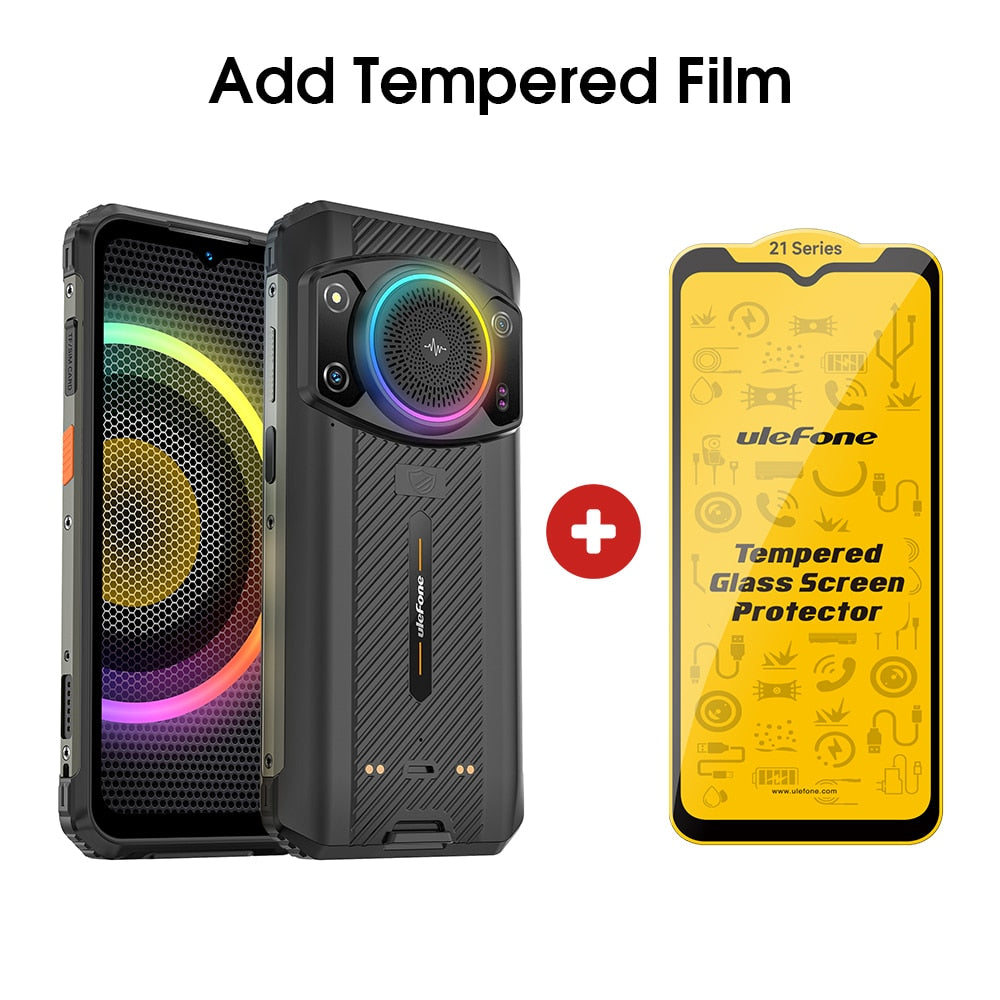 [World Premiere]  Ulefone Armor 21 Rugged Phone 16GB RAM 256GB ROM Smartphone Android 13 G99 moblie phone 64MP 9600mAh Global