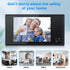 Tonteen 3.5 Inch Peephole Doorbell Camera 120° HD LCD Digital Door Viewer Outdoor Monitor Smart Home Cat Eye Visual Door Bell