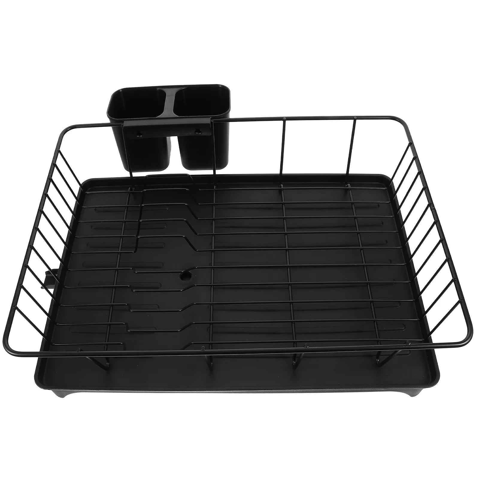 Clothes Drying Rack Dish Strainers Kitchen Counter Dishes Metal Pp Drainer Racks