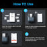 Original NiiMbot B1 Label Printer Color Round Sticker Handheld Portable Bluetooth Self-adhesive Labeling Business Machine Small