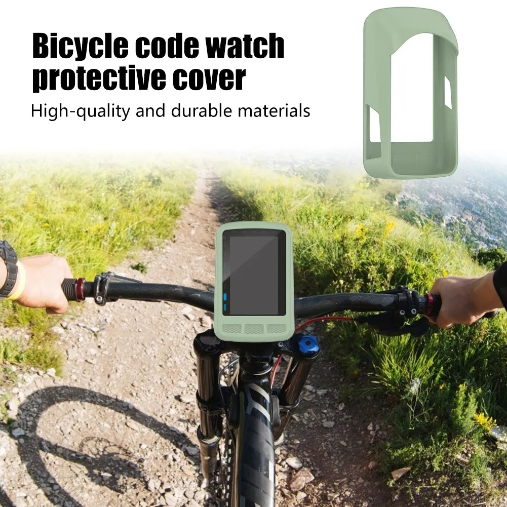 Silicone Protective Cover Case For Wahoo ELEMNT ROAM Anti-drop Speedometer Watch Protective Cover Bike Computer Protection Film