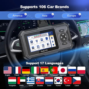 MUCAR CDE900 Pro Obd2 Scanner 2+32G Auto Car Diagnostic Tools Automotive OBD Scanner Tool Code Reader 28 Resets Full Systems