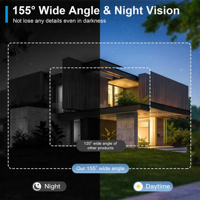 Smart Doorbell Wireless Video WIFI Digital HD Visual Intercom Waterproof Electronic Door Bell Night Vision Home Security Camera