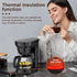Electric Espresso Utensils Italian Coffee Machine Automatic 110v Drip Type Machine  Milk Tea Machine Coffees Pot Coffee Tea