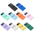 For Samsung Galaxy Z Flip3/4 5G Phone Case Macaron Color Silicone Foldable Soft-Touch Back Protective Cover for SamsungZ Flip3 4