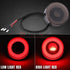 12V Motorcycle LED Taillight Red Warning light Stop Tail Light Brake Rear Lamp Taillight for Cafe racer Chopper Bobber ATV UTV