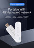 TIANJIE Unlocked LTE Router 3G/4G USB Wifi Wireless Car Modem Mini Wi-Fi Stick Network Data Hotspot Dongle With Sim Card Slot