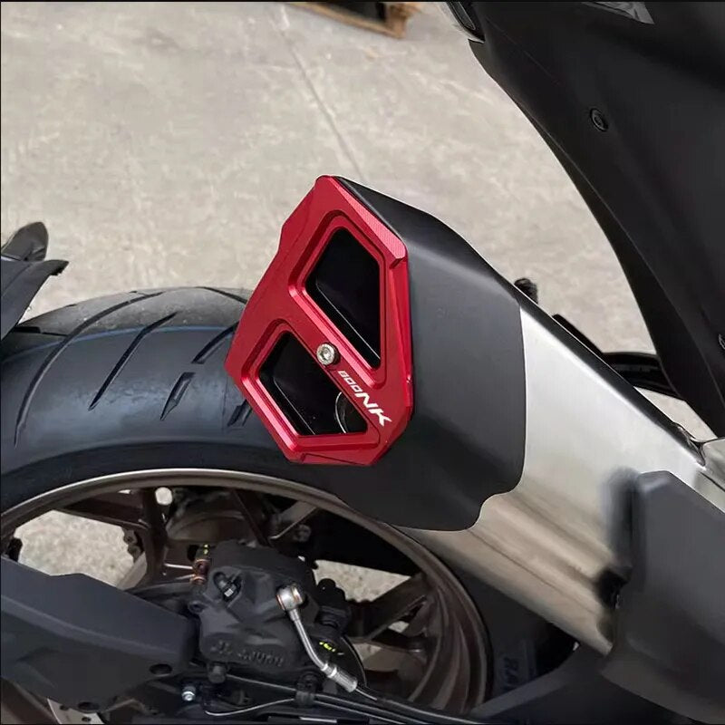 For CFMOTO 800NK Motorcycle  Accessiores Exhaust Hood  Guards Cover NK 800 NK800 2023 Rear Trim Decorative Cover Pipe Tail End