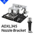 Mellow Lightweight Aluminum V6 Nozzle Bracket For 3D Printer ADXL345 Accelerometer Optimize 3D Printing Performance