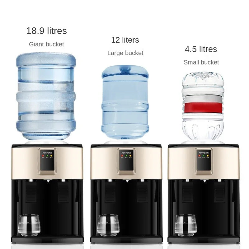 Joyoung Water Dispenser Mini Desktop Water Cooler and Heater with Multi-function, Perfect for Home Use Cold and hot styles 220V