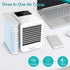 Microhoo Mini Air Conditioner Water Cooling Fan  3 In 1 Touch Screen Timing Artic Cooler Humidifier Desktop Fan For Home Fans