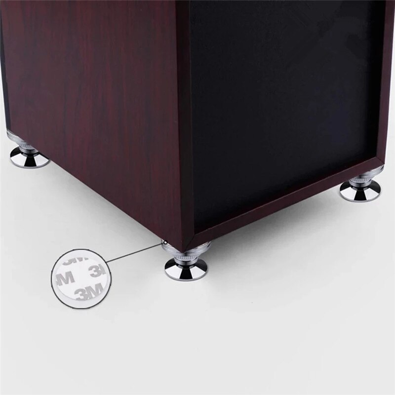 Speaker Stand Speakers Spikes Accessories Isolation Stands For Audio Amplifier Turntable Player Shockproof Foot Pad 26mmx28mm