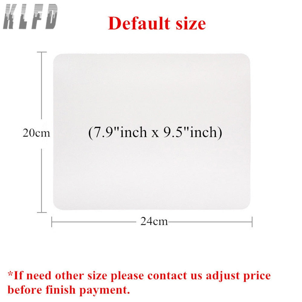 Customized Your Photo /Logo/Text Small Mouse pad 20x24cm DIY Custom Desk Protector Mats Table Gaming Laptop Varmilo Mat Computer