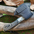 Wooden Handle Stainless Steel Blade Camping Hunting Survival Axe - Compact and Comfortable Jungle Tactical Tool