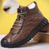 2023 Autumn and Winter New Men Shoes Thickened and Velvet Insulated Outdoor Motorcycle Riding Casual Cotton Shoes