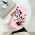 For Redmi 12 C Redmi12C 6.71'' Case Lovely Disney Mickey Mouse Minne Silicone Cover For Xiaomi Redmi 12C Matte Soft Funda Bumper