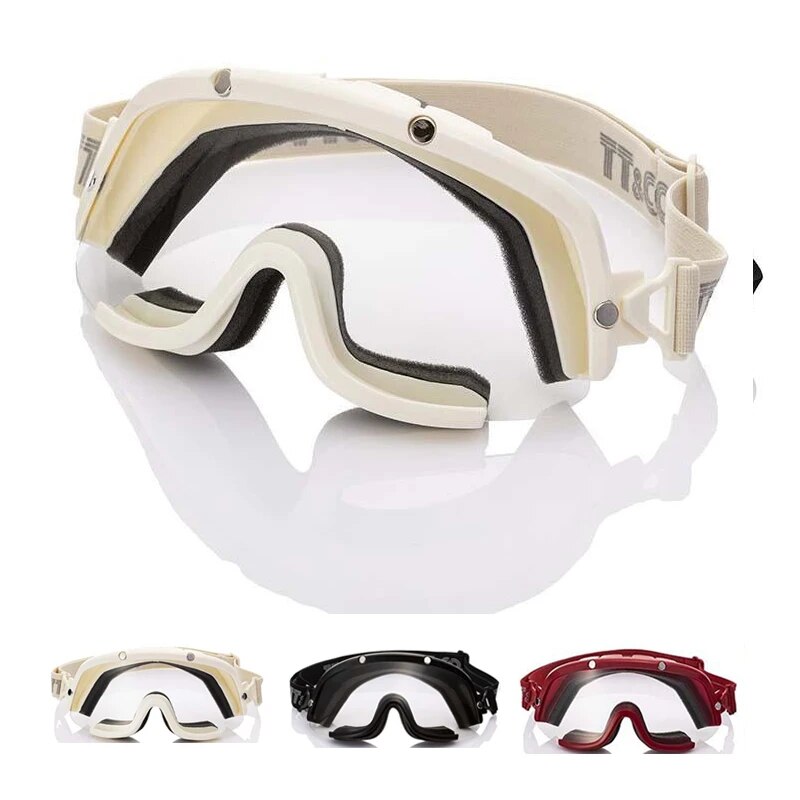 TT and CO Motocross Goggles MX Off Road Helmets Goggles Ski Sport Gafas for Motorcycle Dirt Bike Racing Google Glasses Men Women