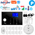 WiFi GSM Alarm System Tuya Smart Home TFT Screen RFID APP Touch Keyboard House Burglar Security Alarm Support Voice Switching