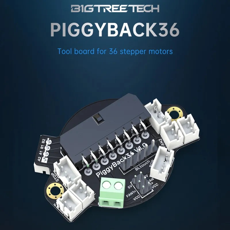BIGTREETECH PiggyBack36 V1.0 3D Accessories Tool Board Extended DIY  for SKR2 Octopus Motherboard  Extrude