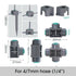 Garden 60W Pressurize Pump Adjustable Nozzle Mist Irrigation Kit Timer Socket Greenhouse Automatic Sprayer Irrigation Equipment
