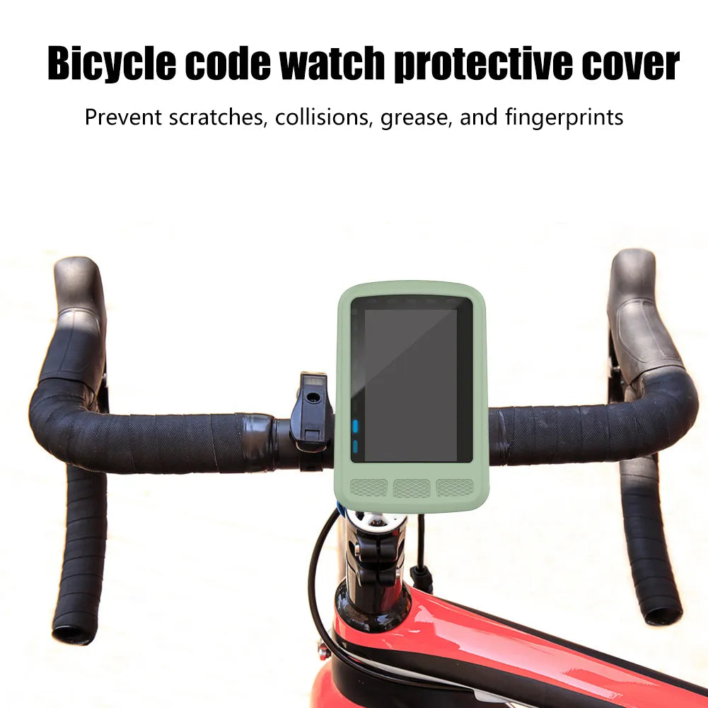 Silicone Protective Cover Case For Wahoo ELEMNT ROAM Anti-drop Speedometer Watch Protective Cover Bike Computer Protection Film