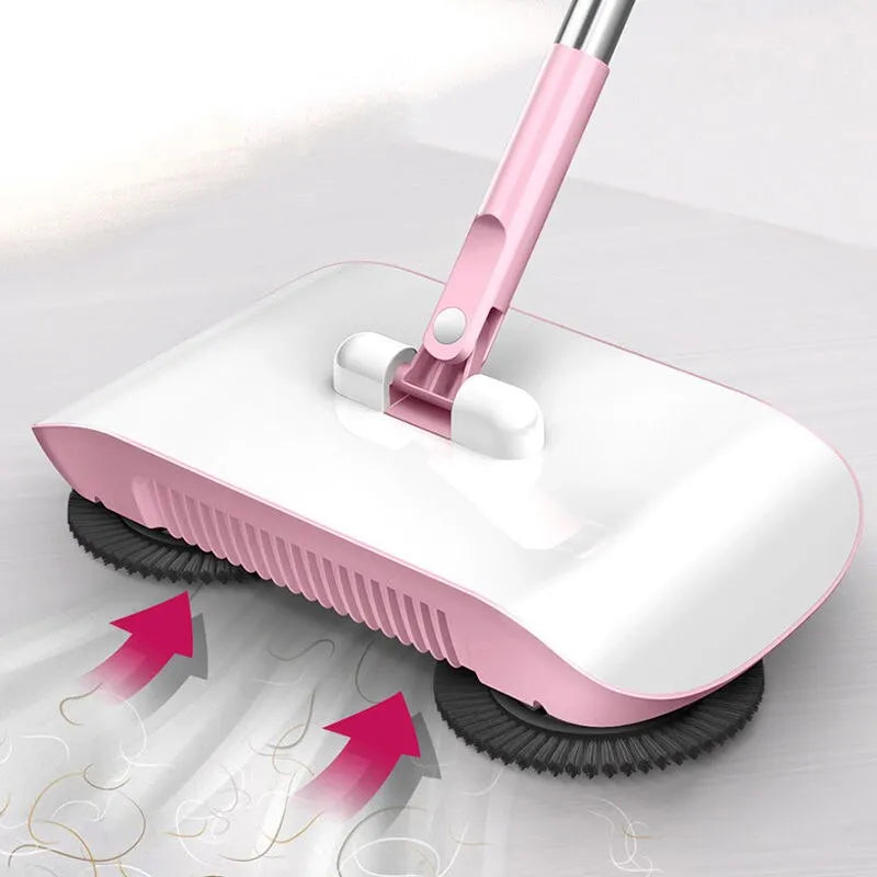 Floor Cleaning Machine Clean Household Sweep Lazy Kitchen Washer Vacuum Mop Magic Broom Robot Handle Sweeper Handy With Combo