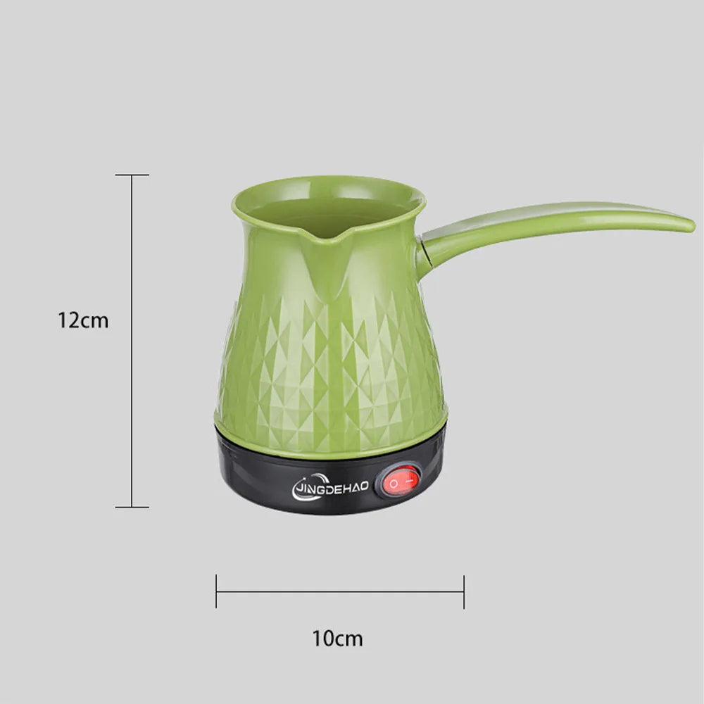 220V 500ml Mini Electric Turkish Coffee Pot One-person Espresso Kettle Home Heat Milk Tea Moka Pot Barista Coffee Accessories