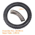 Off Road Front Tire 60/100-14 with Inner Tube 2.50-14 Rear 80/100-12 3.00-12 for Dirt Pit Bike Motocross Off Road Motorcycle