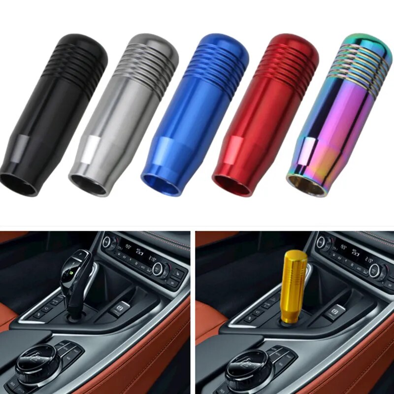 Universal Car Aluminum Manual Gear Shift Knob Stick Manual Transmission Gearstick Lever Shifter Knob Car Interior Accessories