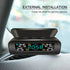 Universal Solar Power TPMS Car Tire Pressure Monitoring System Clock LCD Display TPMS Sensor Auto Security Alarm Systems