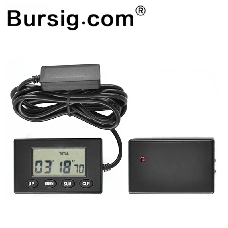 Professional Lap Timer Infrared Ultrared+Transmitter Combined Set Recorder for Motorcycle Karting MX Racing Track Bursig.com