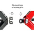 1/2 Inch Scissor Jacks Adaptor Drive Impact Wrench Adapter Tool Jack Shear Chrome Vanadium Steel Adapter Steel Ball Joint Rod