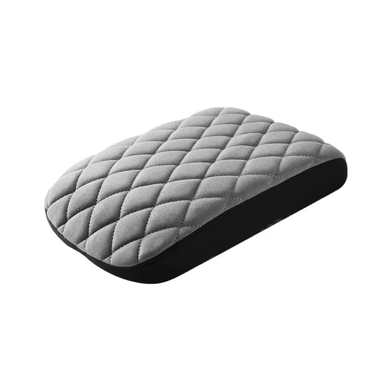 Car Armrest Box Pad Deer Fur Short Plush Universal Center Armrest Pad Interior Protective Sleeve Extended And Thickened Pad