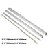 White Steel Bar CNC Lathe Tools HSS Square Steel Bar 200mm Milling Turning Steel Strip For DIY Lathe Cutting Tool