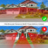 ANSHICAT 8MP 180 Degree Camera 4k 180 Ultra Wide View Angle Panoramic WIFI AI Human Detection Onvif Security IP Cameras 2K ICSEE