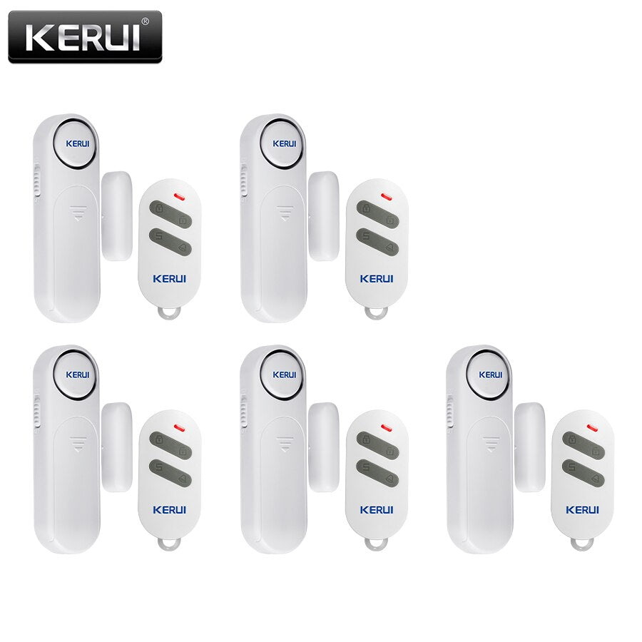 KERUI D131 Wireless Door Window Magnetic Sensor Alarm 120dB Anti-theft 300ft Remote Control Detectors Home Security Alarm System