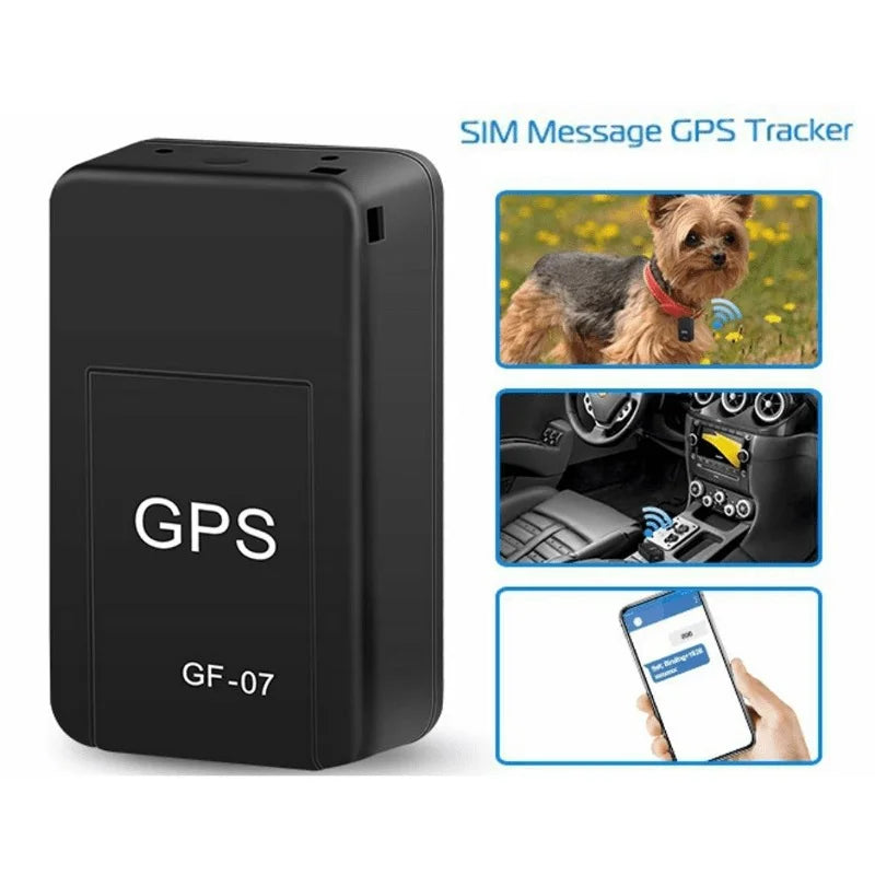 Mini GF 07 GPS Car Tracker Real Time Tracking Anti Lost Locator Strong Magnetic Mount SIM Message Personal Positione