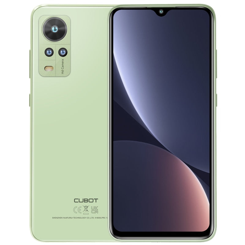 Cubot Note 30, Android Smartphone, Octa-core, 4GB+64GB(256GB Extended), 6.517-Inch Screen, 4000mAh,20MP,Dual SIM 4G Mobile Phone