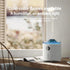 1200mAh LED Volcano Humidifier Diffuser Essential Oils Aroma Diffuser Flame Humidifier Mist Sprayer Aromatherapy Air Humidifier