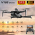 V168 MAX PRO Drone GPS 8K Professional With HD Camera 5G WIFI FPV Brushless RC Quadcopter Obstacle Avoidance Automatic Return