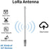 5.8dbi 868-930Mhz Antenna Kit Hotspot LoRa Helium Miner Omni Fiberglass Aerial Antenna With Ultra-low Loss For BOBCAT RAK NEBRA
