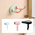 Light Luxury Adjustable Hair Dryer Holder Household Hair Dryer Hanger Hook Home Bathroom Wall Hanging Free Punching Storage Rack
