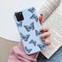 Soft Case For Samsung Galaxy Note 10 Lite Phone Cover Cute Flowers Butterfly Fundas TPU Coque For Samsung Note 10 Lite Bumper