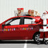 Car Sticker Magnetic Decal Christmas Decoration Refrigerator Magnets Light Bulb Santa Claus Snowman Reflective Sticker Car Decor